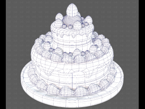 Dessert V02 Model 3D