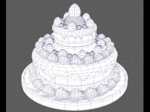 Dessert V02 3D Model
