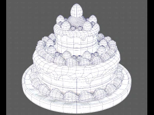 Dessert V02 3D Model