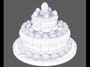 Dessert V02 3D Model