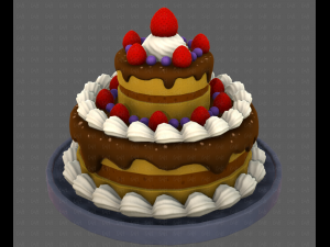 Dessert V02 Model 3D