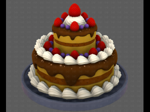 Dessert V02 Model 3D