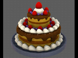 Dessert V02 3D Model