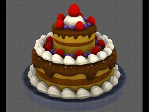 Dessert V02 Model 3D