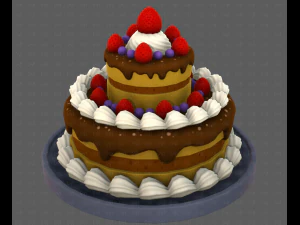 Dessert V02 3D Model