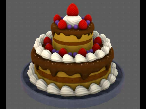 Dessert V02 3D Model