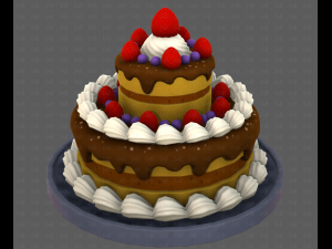 Dessert V02 Model 3D