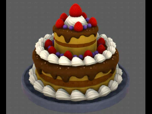 Dessert V02 3D Model