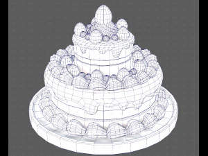 Dessert V02 3D Model
