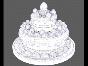 Dessert V02 3D Model