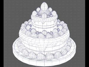 Dessert V02 3D Model