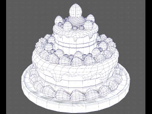 Dessert V02 3D Model