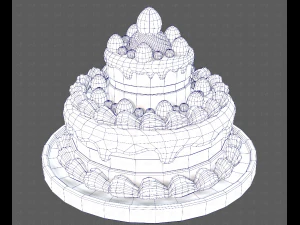Dessert V02 3D Model