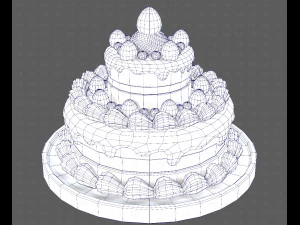 Dessert V02 3D Model