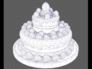 Dessert V02 Model 3D