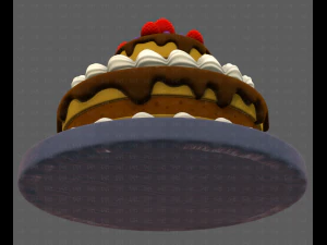 Dessert V02 3D Model