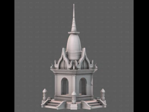 Pagoda V13 3D Model