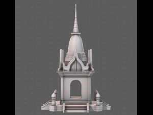 Pagoda V13 3D Model