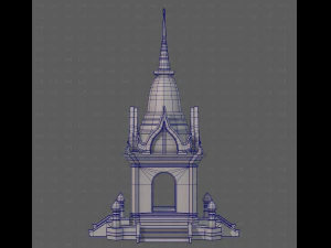 Pagoda V13 3D Model