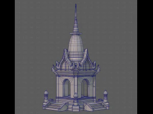 Pagoda V13 3D Model