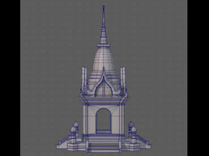 Pagoda V13 3D Model