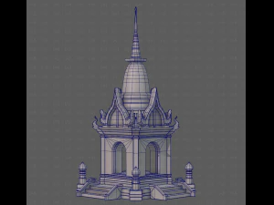 Pagoda V13 3D Model