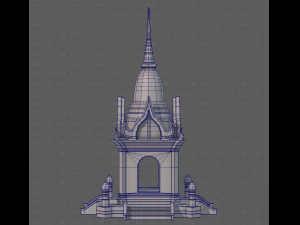 Pagoda V13 3D Model