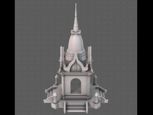 Pagoda V13 3D Model