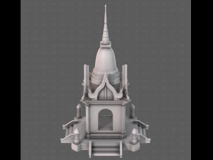 Pagoda V13 3D Model