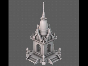 Pagoda V13 3D Model