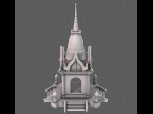 Pagoda V13 3D Model