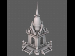 Pagoda V13 3D Model