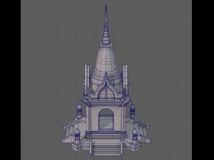 Pagoda V13 3D Model