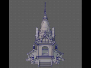 Pagoda V13 3D Model