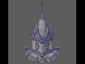 Pagoda V13 3D Model