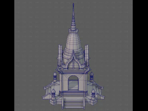 Pagoda V13 3D Model
