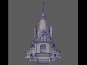 Pagoda V13 3D 모델