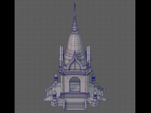 Pagoda V13 3D Model