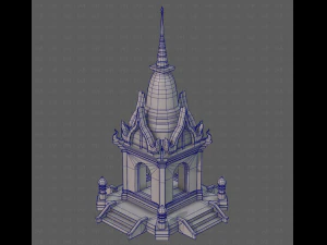 Pagoda V13 3D Model