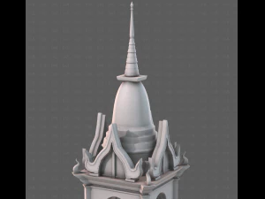 Pagoda V13 3D Model