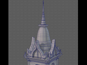 Pagoda V13 3D 모델