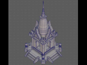 Pagoda V13 3D Model