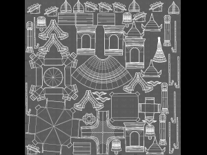 Pagoda V13 3D 모델