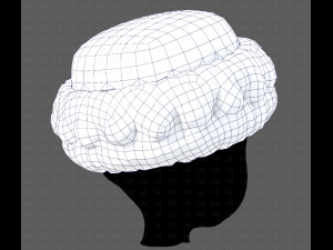 Cap V70 3D-Modell