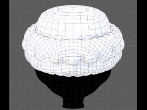 Cap V70 3D-Modell