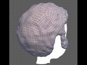 Base Hair for Boy V59 3D Модель