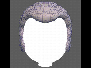 Base Hair for Boy V59 3D Модель