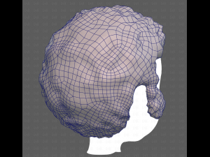 Base Hair for Boy V59 3D Модель