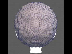 Base Hair for Boy V59 3D Model