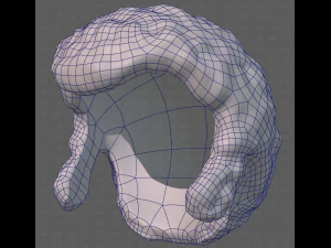 Base Hair for Boy V59 3D Model